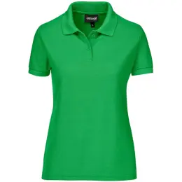 Ladies Everyday Golf Shirt Lime Front
